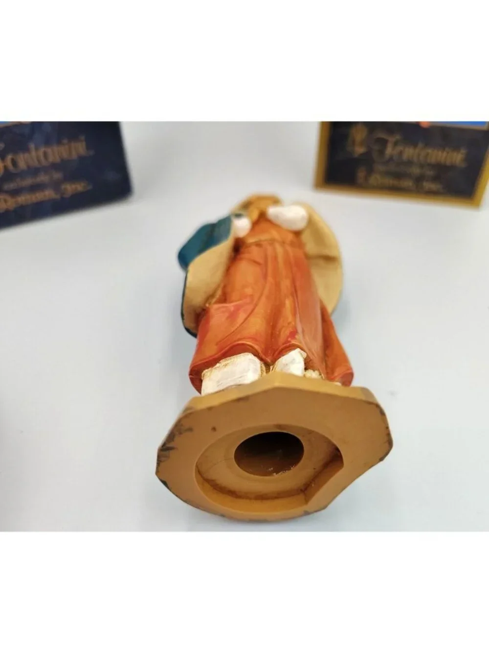 Fontanini Mary Nativity Figurine 53502BX w/ Box Story Card Roman Italy 5 Inch
